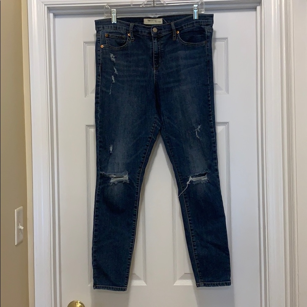 Gap Midrise True Skinny Jeans